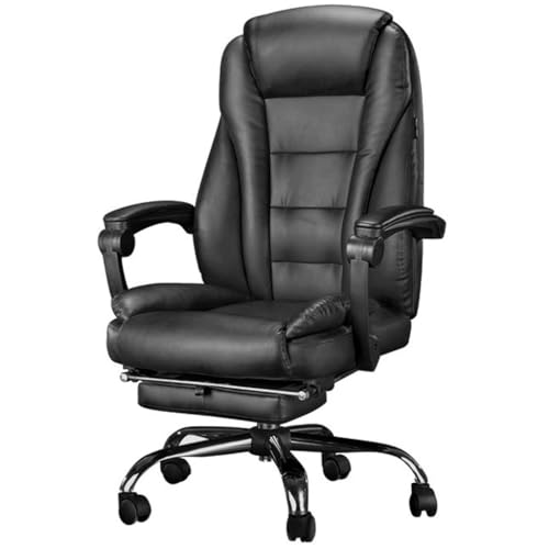 90°-135° Verstellbarer Gaming-Stuhl – Schwarzer Moderner Ergonomischer Bürostuhl Mit Verstellbarer Höhe Und Verbundenen Armlehnen 90°-135° Verstellbarer Gaming-Stuhl – Schwarzer Moderner Ergonomischer Bürostuhl Mit Verstellbarer Höhe Und Verbundenen Armlehnen von Generic