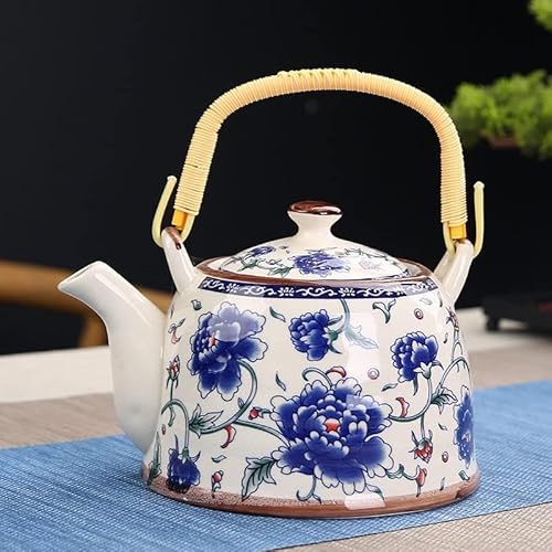 900ml Kanne Große Keramik Fassungsvermögen Porzellan Teekanne Mit Filter Wasser Chinesischer Kung Fu Wasserkocher Teegeschirr Trinkgeschirr Wasserkocher Grüner Tee, 4 900ml Kanne Große Keramik Fassungsvermögen Porzellan Teekanne Mit Filter Wasser Chinesischer Kung Fu Wasserkocher Teegeschirr Trinkgeschirr Wasserkocher Grüner Tee, 4 von Generic