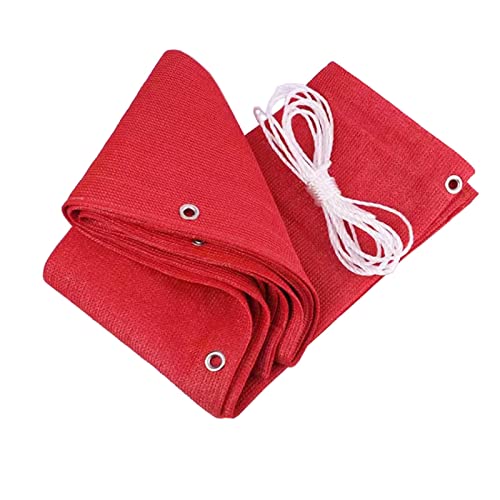 95% Rotes Sonnenschutznetz – Schattentuch für Gewächshäuser mit Rostfreien Ösen 1x1.0m 1x2.0m 1x3.0m 2x2.0m 2x3.0m UV-beständiges Hochleistungsnetz für Gewächshaus Hühnerstall Hinterhof(4x5.0m/13x16.4 95% Rotes Sonnenschutznetz – Schattentuch für Gewächshäuser mit Rostfreien Ösen 1x1.0m 1x2.0m 1x3.0m 2x2.0m 2x3.0m UV-beständiges Hochleistungsnetz für Gewächshaus Hühnerstall Hinterhof(4x5.0m/13x16.4 von Generic
