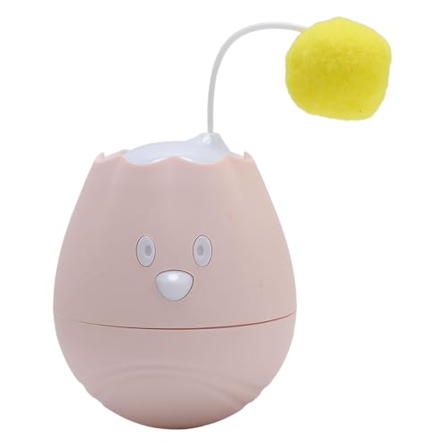 ABS Interactive Cat Toy Ball Self Play Kätzchen Tease Electronic Toy Ball für Längere Freude (PINK) von Generic