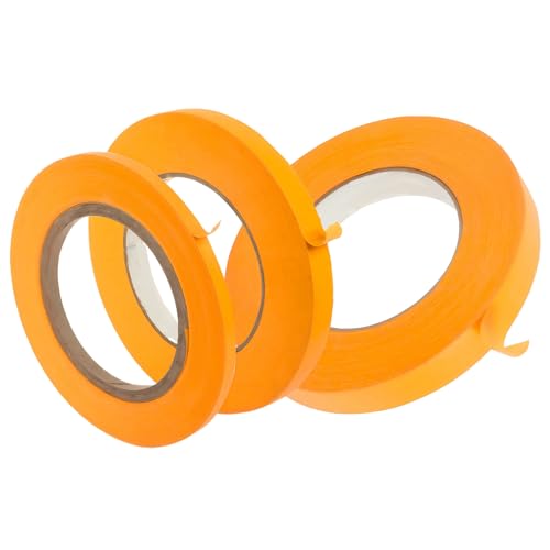 Abdeckband, breites Abdeckband – Klebeband für kleine Kantenprojekte, 3 Stück, Abdeckband für Malerei mit hoher Haftung, sauberes Freigabepapier für Gitarre, Abdeckband, breites Abdeckband – Klebeband für kleine Kantenprojekte, 3 Stück, Abdeckband für Malerei mit hoher Haftung, sauberes Freigabepapier für Gitarre, von Generic