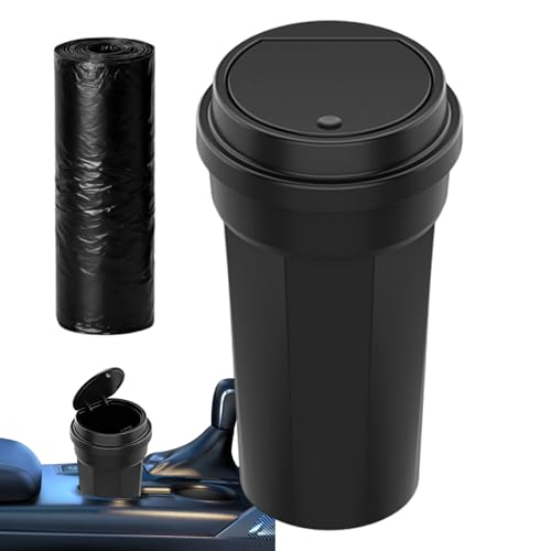 Abfalleimer Für Auto - Becherförmiger Geruchsresistenter | Becher Typ Abfallbehälter Camping Autofahrt Roadtrip Reisen SUV Transporter Rücksitz Pendeln Abfalleimer Für Auto - Becherförmiger Geruchsresistenter | Becher Typ Abfallbehälter Camping Autofahrt Roadtrip Reisen SUV Transporter Rücksitz Pendeln von Generic