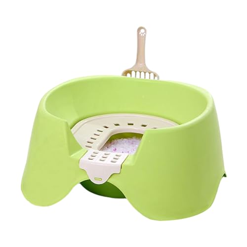 Abfallschale für Kätzchen - Offenes -Tablett, langlebige Kunststoff -Müllschale | Einfach zu reinigende Innentoilette, kompaktes Accessoire für kleine Rassen, Kaninchen, Kätzchen oder Fell Abfallschale für Kätzchen - Offenes -Tablett, langlebige Kunststoff -Müllschale | Einfach zu reinigende Innentoilette, kompaktes Accessoire für kleine Rassen, Kaninchen, Kätzchen oder Fell von Generic
