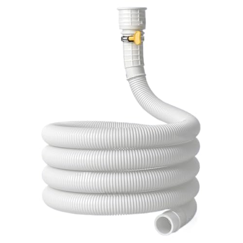 Abflussschlauch für Klimaanlage, Verlängerungsrohr von 3 m, mit Endstück – geeignet für Löcher von 2,5 cm, dicker Schlauch mit Gummiflansch für Luftentfeuchter Abflussschlauch für Klimaanlage, Verlängerungsrohr von 3 m, mit Endstück – geeignet für Löcher von 2,5 cm, dicker Schlauch mit Gummiflansch für Luftentfeuchter von Generic