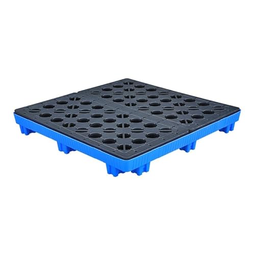 Able Industrial Farbeimer-Tablett – Auffangpalette Für Ölfässer, Garagenlagerung, Langlebig Und Effizient/Yellow-2Pcs/120 * 120 * 17Cm-A von Generic