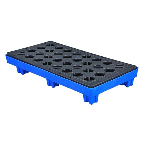Able Industrial Farbeimer-Tablett – Auffangpalette Für Ölfässer, Garagenlagerung, Langlebig Und Effizient/Yellow-2Pcs/120 * 60 * 17Cm-A von Generic