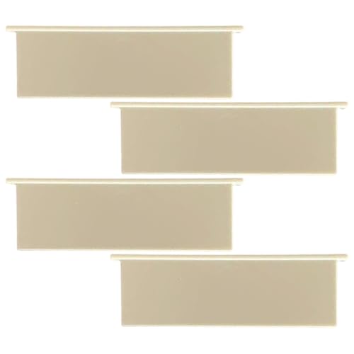 Abluftabdeckung Außenbereich - 4 Stück Außenluftabdeckung für Trockner mit Luftstrom,Klappen Luftstromschutz Gitter | Abluftabdeckung Außenbereich - 4 Stück Außenluftabdeckung für Trockner mit Luftstrom,Klappen Luftstromschutz Gitter | von Generic