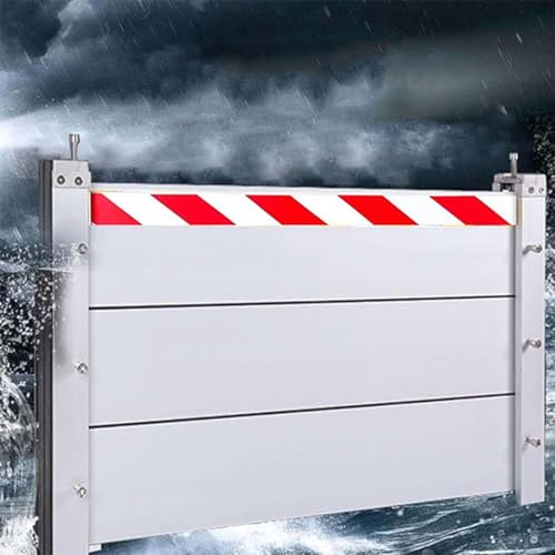 Abnehmbare Hochwasserbarrieren Für Garagentor Keller Und Außenbereich Wiederverwendbare Wasserrückhalteplatte 141–150 Cm Überflutungsschutzplatte(Inside,150 * 100cm) von Generic