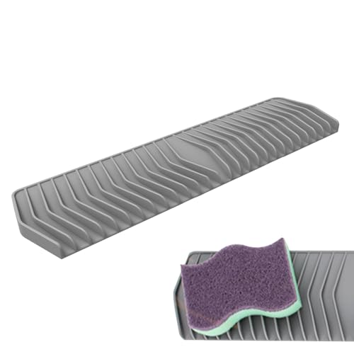 Abtropfmatte aus Silikon – Spritzschutzmatte für Küchenspüle | Silikon-Spültischarmatur, rutschfest für Küchenarmaturgriff Abtropfmatte aus Silikon – Spritzschutzmatte für Küchenspüle | Silikon-Spültischarmatur, rutschfest für Küchenarmaturgriff von Generic