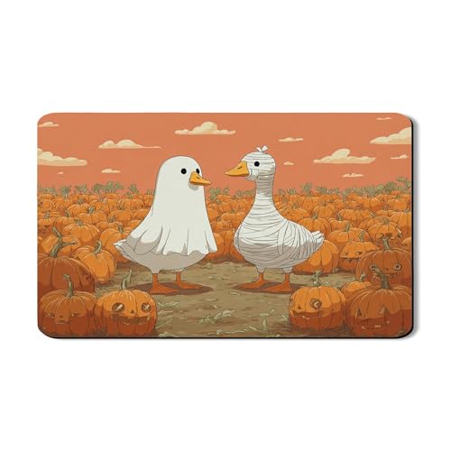 Abtropfmatte für Küchentheke, Fantasievolles Cartoon-Enten-Design, saugfähiges Gummi-Abtropfgestell, Herbstdekoration, 30,5 x 50,8 cm von Generic
