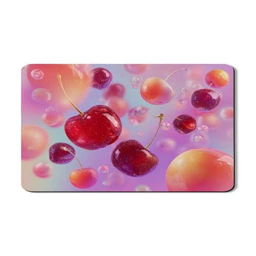 Abtropfmatte für Küchentheke, buntes Obst, saugfähiges Gummi-Abtropfgestell, Sommer-PU-Leder, Abtropfmatte für Küchentheke, Kaffee, Bar, Schutz, 30,5 x 50,8 cm Abtropfmatte für Küchentheke, buntes Obst, saugfähiges Gummi-Abtropfgestell, Sommer-PU-Leder, Abtropfmatte für Küchentheke, Kaffee, Bar, Schutz, 30,5 x 50,8 cm von Generic