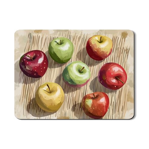 Abtropfmatte für Küchentheke, buntes Obst-Design, saugfähiges Gummi-Abtropfgestell, Sommer-Küchendekoration, Trockenunterlage für Kaffeebar, 45,7 x 61 cm von Generic