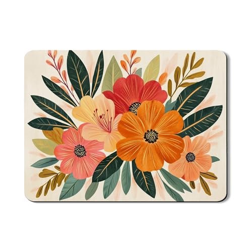Abtropfmatte mit Blumenmuster für Küchenspüle, lebendiges, tropisches, saugfähiges Gummi-Abtropfgestell, Sommerblumen-Abtropfmatte für Küchentheke, Dekorateur, 45,7 x 61 cm Abtropfmatte mit Blumenmuster für Küchenspüle, lebendiges, tropisches, saugfähiges Gummi-Abtropfgestell, Sommerblumen-Abtropfmatte für Küchentheke, Dekorateur, 45,7 x 61 cm von Generic
