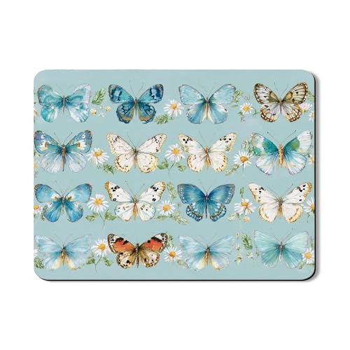 Abtropfmatten für Küchentheke, Vintage-Blumen-Design, saugfähiges Gummi-Abtropfgestell, Frühlingsküchenschutz für Ostern, 45,7 x 61 cm von Generic