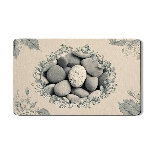 Abtropfmatten mit Naturstein-Muster, für Küchentheke, Vintage-Blumenmuster, saugfähig, Gummi, rustikal, schick, Abtropfmatte für Küche, Theke, Kaffee, Bar, Schutz, 30,5 x 50,8 cm Abtropfmatten mit Naturstein-Muster, für Küchentheke, Vintage-Blumenmuster, saugfähig, Gummi, rustikal, schick, Abtropfmatte für Küche, Theke, Kaffee, Bar, Schutz, 30,5 x 50,8 cm von Generic
