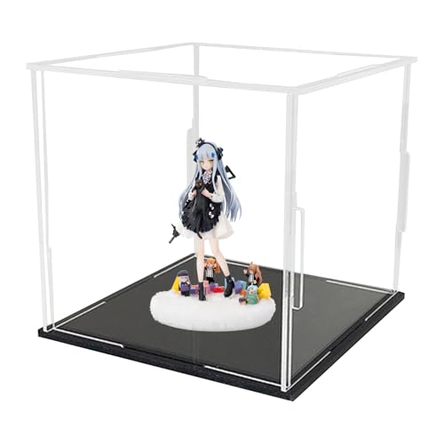 Acrylbox, Ausstellungsbox | Transparente Vitrine in transparenter Acryl-Box, Acrylboxen mit Staubschutz, Glasvitrine, kleine Figurenblöcke, Blocks von Generic