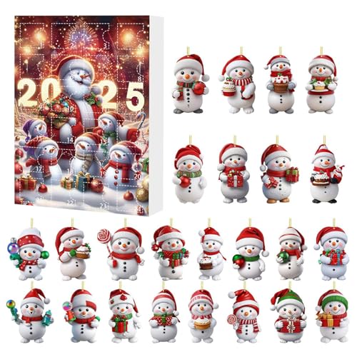 Adventskalender | 2D Acryl Kalenderanhänger,-Dekofigur Für Kinder Und Erwachsene Als Tischdekoration Oder Fensterschmuck Adventskalender | 2D Acryl Kalenderanhänger,-Dekofigur Für Kinder Und Erwachsene Als Tischdekoration Oder Fensterschmuck von Generic