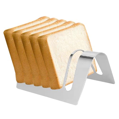 Air Fryer Toast Bread Rack | 4 oder 6 Slots Scheibe Toast Rack Halter -Ständer Organizer - Rechteck Nicht -Stick - -Stand Organizer zum Frühstücksnahrungsmittelkühlung Air Fryer Toast Bread Rack | 4 oder 6 Slots Scheibe Toast Rack Halter -Ständer Organizer - Rechteck Nicht -Stick - -Stand Organizer zum Frühstücksnahrungsmittelkühlung von Generic