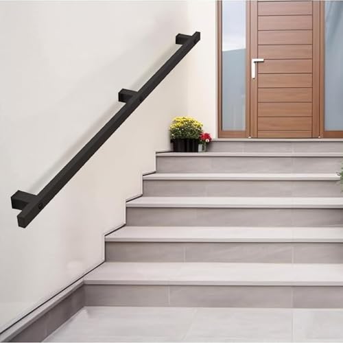An der Wand montiertes Treppengeländer Handlauf 1 2 3 4 5 6 Meter Metall geschmiedete Lron Handläufe für Treppengeländer Sicherheitshandläufe für den Innenbereich im Freien Stufenbelag Gelän An der Wand montiertes Treppengeländer Handlauf 1 2 3 4 5 6 Meter Metall geschmiedete Lron Handläufe für Treppengeländer Sicherheitshandläufe für den Innenbereich im Freien Stufenbelag Gelän von Generic