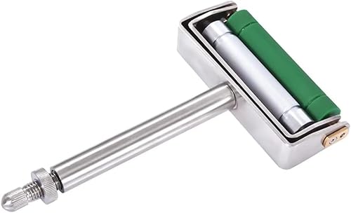 Anilox Roll Manual Ink Proof Hand Proofing Tool 70 mm Druckbreite Tintenverteiler für Gravure Flexgraphic Flexography Coating Carton Druck Anilox Roller Tinte Proofing Machine, 200 Zeile von Generic