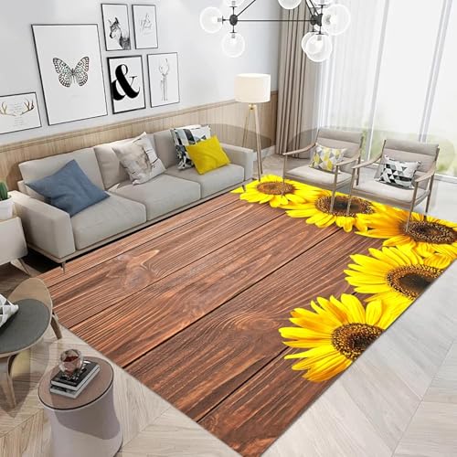 Anti-Rutsch-Teppich, 3D Druck Pflanzen Sie Eine Sonnenblumenblume Tischsets Schlafzimmerteppich E Fußmatten Haushaltsbereich Matte Haustierteppich 120 X 160 cm /8651328033510 Anti-Rutsch-Teppich, 3D Druck Pflanzen Sie Eine Sonnenblumenblume Tischsets Schlafzimmerteppich E Fußmatten Haushaltsbereich Matte Haustierteppich 120 X 160 cm /8651328033510 von Generic