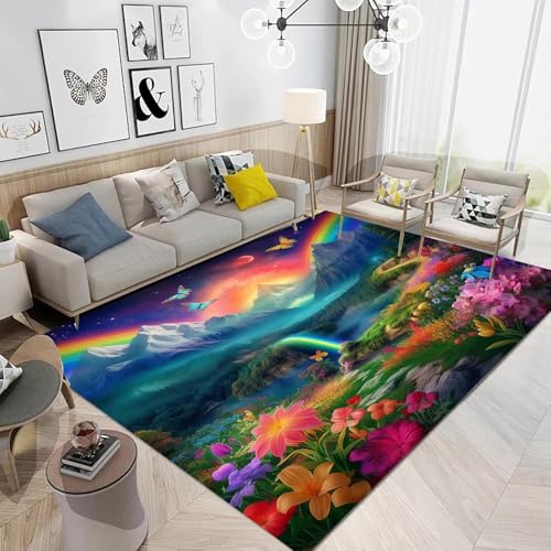 Anti-Rutsch-Teppich, 3D Druck Pflanzenblumenlandschaft Tischsets Schlafzimmerteppich E Fußmatten Haushaltsbereich Matte Haustierteppich 140 X 200 cm /953280355752 Anti-Rutsch-Teppich, 3D Druck Pflanzenblumenlandschaft Tischsets Schlafzimmerteppich E Fußmatten Haushaltsbereich Matte Haustierteppich 140 X 200 cm /953280355752 von Generic