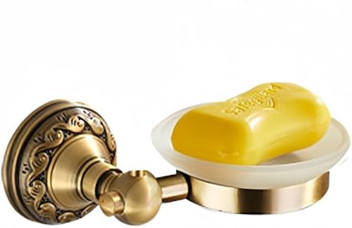 Antik Messing Aluminium Badzubehör Set Bademantel Haken Papierhalter Handtuchhalter Seifenkorb Badarmatur Toilettenpapierhalter, Soap Holder Antik Messing Aluminium Badzubehör Set Bademantel Haken Papierhalter Handtuchhalter Seifenkorb Badarmatur Toilettenpapierhalter, Soap Holder von Generic