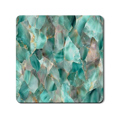 Aqua Geode Waschmaschinen- und Trockner-Matte, elegantes Naturstein-Design, modernes Gummi, rutschfest, wasserdicht, Wasch- und Trocknermatten für Waschküche, 61 x 61 cm Aqua Geode Waschmaschinen- und Trockner-Matte, elegantes Naturstein-Design, modernes Gummi, rutschfest, wasserdicht, Wasch- und Trocknermatten für Waschküche, 61 x 61 cm von Generic