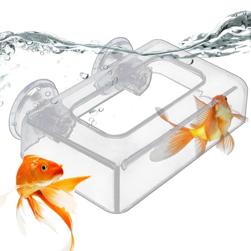 Aquarium Fish Food Feeder – -Ordner, automatischer Fischfutterspender | fester Futterspender, Driftschutz, programmierbare Stoppuhr, verstellbare Portion, kompatibel mit von Generic
