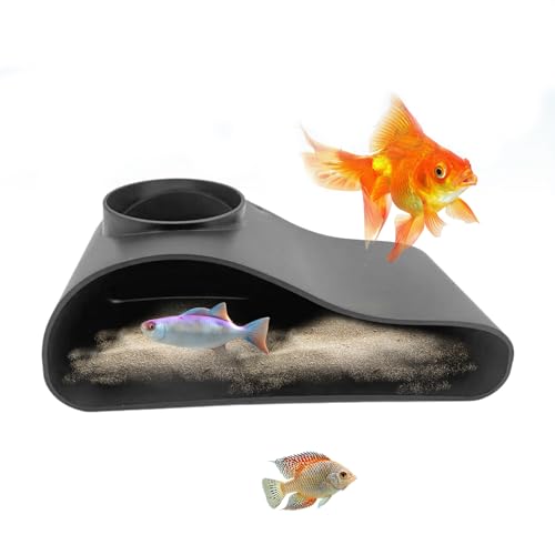 Aquariumhöhle | Fischhöhle für Aquarium - Garnelenunterstand Ruheschutz Tunnel für Terrarien Süßwasser Teich Schildkröte Lebensräume Aquariumhöhle | Fischhöhle für Aquarium - Garnelenunterstand Ruheschutz Tunnel für Terrarien Süßwasser Teich Schildkröte Lebensräume von Generic