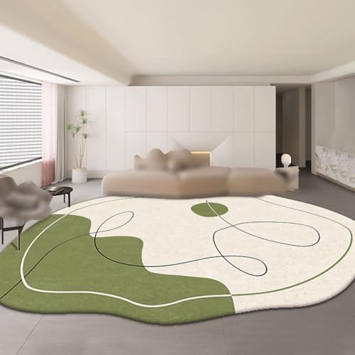 Area Rugs, Abstrakter Waschbarer Teppich, Teppich Für Wohnzimmer Schlafzimmer Spielzimmer Waschbare Bodenmatte(Pattern B,80x120cm) von Generic