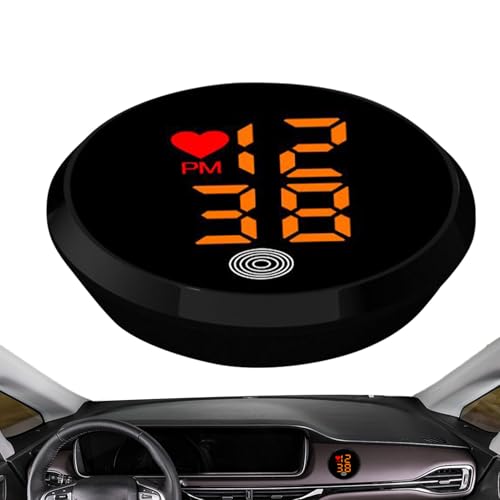 Armaturenbrett Uhr | Automobil Haftend Digitale Uhr,Kleine LED Zeitanzeige Haftend Für Auto Lkw Motorrad Armaturenbrett Luftauslass Armaturenbrett Uhr | Automobil Haftend Digitale Uhr,Kleine LED Zeitanzeige Haftend Für Auto Lkw Motorrad Armaturenbrett Luftauslass von Generic