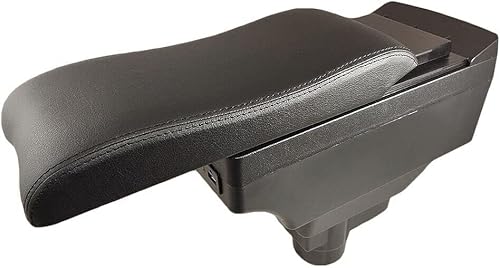 Armlehne Auto Mittelarmlehne Mittelkonsole Organizer Schwarz Konsole Leder Aufbewahrungsbox Armlehnenbox Ablagefach mit USB Schiebeverdeck Getrankehalter Kompatibel mit Opel Corsa D 06-12 Armlehne Auto Mittelarmlehne Mittelkonsole Organizer Schwarz Konsole Leder Aufbewahrungsbox Armlehnenbox Ablagefach mit USB Schiebeverdeck Getrankehalter Kompatibel mit Opel Corsa D 06-12 von Generic
