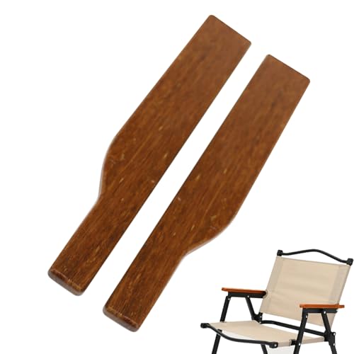 Armlehne aus Holz, glatte polierte Holzarmlehne | Verbreiterte Stützschiene für Klappstühle, bequemes Armlehnen-Werkzeug für Outdoor-Aktivitäten, Zubehör für Zuhause und Camping Armlehne aus Holz, glatte polierte Holzarmlehne | Verbreiterte Stützschiene für Klappstühle, bequemes Armlehnen-Werkzeug für Outdoor-Aktivitäten, Zubehör für Zuhause und Camping von Generic