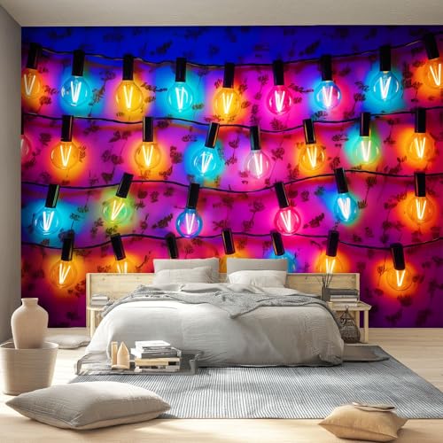Art Fototapete Einfache Leuchtende Glühbirnen Buchstaben Art Mauer VliesTapete 400 x 280 cm, Wandtapete Bunt Wanddeko Wand Wohnzimmer Schlafzimmer Wohnung Wandbilder Art Fototapete Einfache Leuchtende Glühbirnen Buchstaben Art Mauer VliesTapete 400 x 280 cm, Wandtapete Bunt Wanddeko Wand Wohnzimmer Schlafzimmer Wohnung Wandbilder von Generic