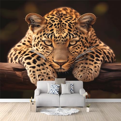 Indochina Leopard Fototapete 3D Effekt 200 x 140cm Fototapeten Wandbild Motivtapeten Vlies-Tapeten Moderne Wandtapete Wand Wohnzimmer Spielzimmer Dekoration Indochina Leopard Fototapete 3D Effekt 200 x 140cm Fototapeten Wandbild Motivtapeten Vlies-Tapeten Moderne Wandtapete Wand Wohnzimmer Spielzimmer Dekoration von Generic