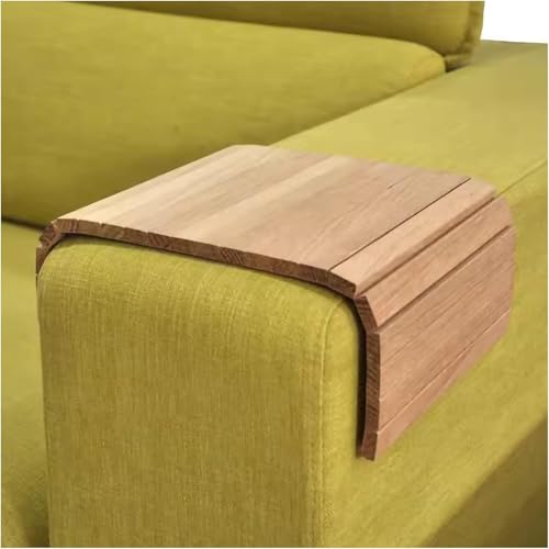 Atural Sofa Eiche Side Tray Table - Verstellbare Armlehnenablage Aus Holz - Sofa Tray Table - Weiche Und Robuste Holzoberfläche Für Kaffee, Säcke Und Mahlzeiten, Style 3 Atural Sofa Eiche Side Tray Table - Verstellbare Armlehnenablage Aus Holz - Sofa Tray Table - Weiche Und Robuste Holzoberfläche Für Kaffee, Säcke Und Mahlzeiten, Style 3 von Generic