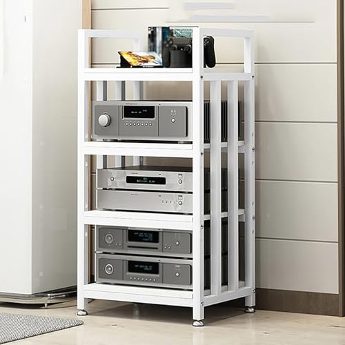 Audio Schrank Racks Ständer Rackschrank 3/4-stufiger AV-Medienständer Eckregal Plattenspieler Holz-Stereoschrank Eck-TV-Ständer Rack Tower - Visuelle Regale mit höhenverstellbaren Regalen Co Audio Schrank Racks Ständer Rackschrank 3/4-stufiger AV-Medienständer Eckregal Plattenspieler Holz-Stereoschrank Eck-TV-Ständer Rack Tower - Visuelle Regale mit höhenverstellbaren Regalen Co von Generic
