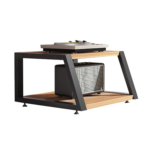 Audio Schrank Racks Ständer Rackschrank AV-Medienständer Eckregal Plattenspieler Stereoschrank Rack Tower Entertainment-Ständer mit Regalen, Eck-TV-Ständer Medienaufbewahrungsschrank - Video von Generic