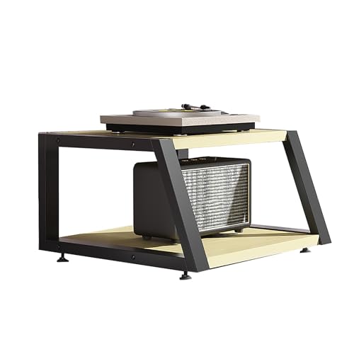 Audio Schrank Racks Ständer Rackschrank AV-Medienständer Eckregal Plattenspieler Stereoschrank Rack Tower Entertainment-Ständer mit Regalen, Eck-TV-Ständer Medienaufbewahrungsschrank - Video von Generic
