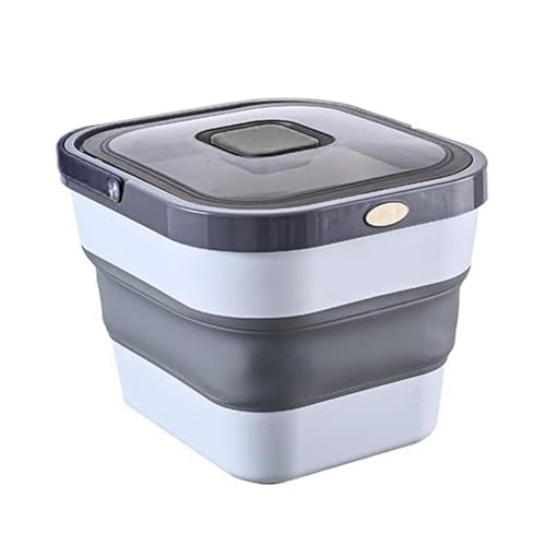 Aufbewahrungsbox Für Hundefutter – Luftdichter Hundefutterbehälter, 10 Kg Aufbewahrungsbox Für Tierfutter | Nimmt Weniger Platz Ein. Zusammenklappbare Lebensmittelbox Mit Transparentem Deckel Und Grif von Generic