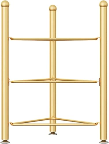 Aufbewahrungsregal Für Übung Yoga Stabilitätsbälle 3 5 6 7 Schicht Medizinball Halter Ständer Für Home Gym Studio Club Mit Dreieck Kreis Stütze Einfach Zu Verstauen, Gold, 3 Layer H 70cm/27.5in Aufbewahrungsregal Für Übung Yoga Stabilitätsbälle 3 5 6 7 Schicht Medizinball Halter Ständer Für Home Gym Studio Club Mit Dreieck Kreis Stütze Einfach Zu Verstauen, Gold, 3 Layer H 70cm/27.5in von Generic