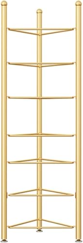 Aufbewahrungsregal Für Übung Yoga Stabilitätsbälle 3 5 6 7 Schicht Medizinball Halter Ständer Für Home Gym Studio Club Mit Dreieck Kreis Stütze Einfach Zu Verstauen, Gold, 7 Layer H 190cm/74.8in Aufbewahrungsregal Für Übung Yoga Stabilitätsbälle 3 5 6 7 Schicht Medizinball Halter Ständer Für Home Gym Studio Club Mit Dreieck Kreis Stütze Einfach Zu Verstauen, Gold, 7 Layer H 190cm/74.8in von Generic