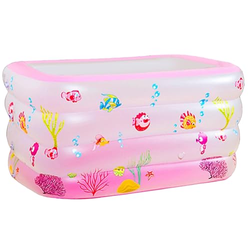 Aufblasbarer Pool, Aufblasbares -Schwimmbad - Jungenpool,Aufblasbare -Wasserparty -Badewanne Mit Abflussstopp Für Garten von Generic