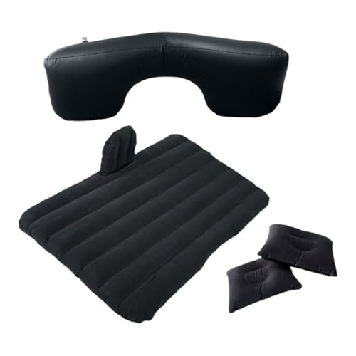 Aufblasbares Autobett – Auto Luftmatratze Hinten Dickes Luftbett Mit 2 Kissen, Doppelseitiges Aufspannen | Tragbare Campingmatratze Für Kinderbett Aufblasbares Autobett – Auto Luftmatratze Hinten Dickes Luftbett Mit 2 Kissen, Doppelseitiges Aufspannen | Tragbare Campingmatratze Für Kinderbett von Generic