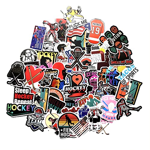 Aufkleber Hockey Sticker Motorrad Auto Roller Aufkleber für Ride-On Mobile Laptop Computer Sticker Aesthetic vsco für Scrapbooking von Generic