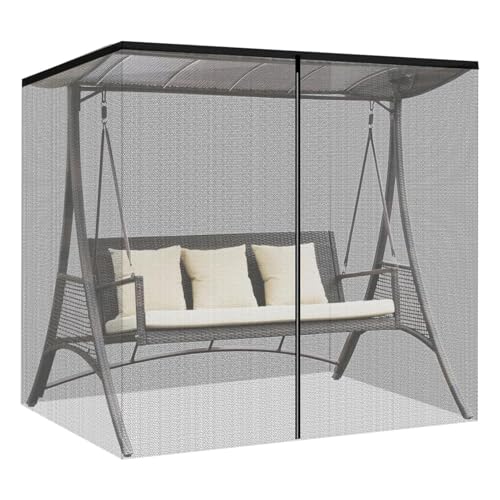 Außennetze Für Terrasse, Moskitonetze | Schaukelstuhl Mit Reißverschluss Und Netznetz - Mückenvorhänge, Dachnetztuch Für Aktivitätspavillon Außennetze Für Terrasse, Moskitonetze | Schaukelstuhl Mit Reißverschluss Und Netznetz - Mückenvorhänge, Dachnetztuch Für Aktivitätspavillon von Generic
