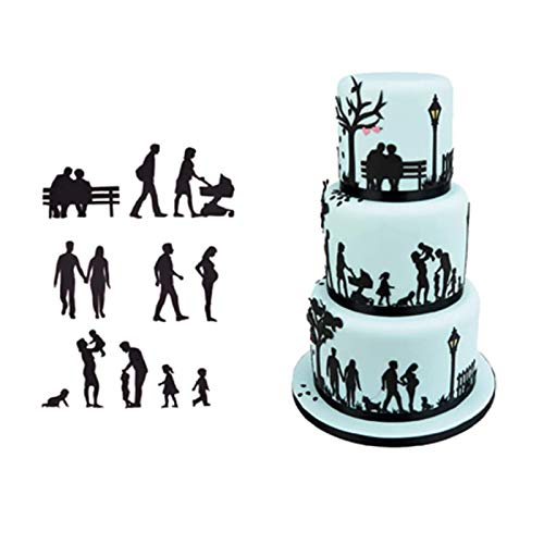 Ausstechformen, 14-teilig, Familien-Ausstecher-Set, Familien-Motto, Kuchendekoration, Süßigkeiten-Ausstecher-Werkzeug Ausstechformen, 14-teilig, Familien-Ausstecher-Set, Familien-Motto, Kuchendekoration, Süßigkeiten-Ausstecher-Werkzeug von Xfaiz