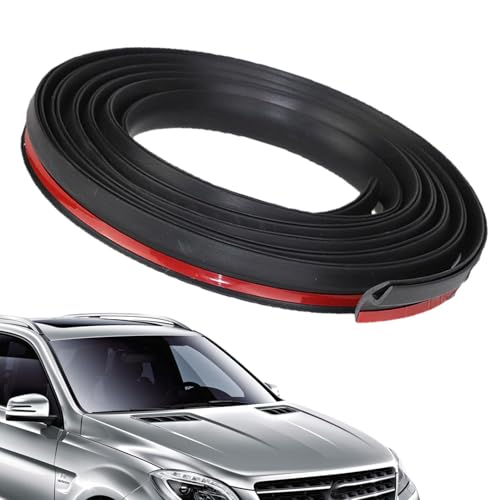 Auto-Fensterdichtung – Gummi-Dichtung für Windschutzscheibe, Windschutzscheibe, Formteil, Heckklappe, selbstklebende Gummidichtung, für Autos, LKWs, SUVs, hält den Autoinnenraum ordentlich und leiser von Generic
