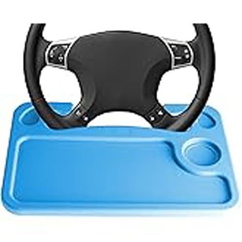 Auto Lenkrad Schreibtisch für Volvo C70 2006-2013,Multifunktionaler Tragbare Lenkrad Tisch,C-Blue von Generic